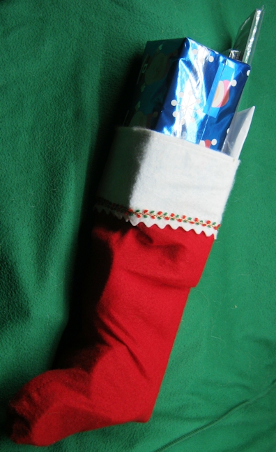Picture of QRPme Christmas Stocking....TUBBY